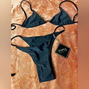 NWT Zara mini black bikini
